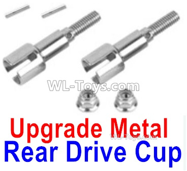 XinLeHong Toys 9138 Upgrade Metal Rear Drive Cup assembly(Original Plastic),Differential Cup(2pcs)-QWJ02,XinLeHong Toys 9138 Parts