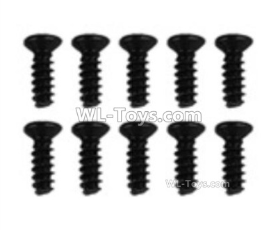 Hosim 9135 LS04 Flat head screw(10pcs)-2.6x6PBHO,Hosim 9135 Parts