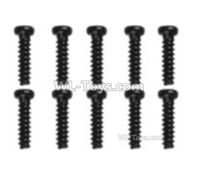 Hosim 9135 LS09 Round head screw(10pcs)-2.6x7PBHO,Hosim 9135 Parts