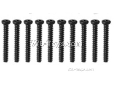 Hosim 9135 LS12 Round head screw(10pcs)-2.6x20PBHO-Q903-LS12,Hosim 9135 Parts