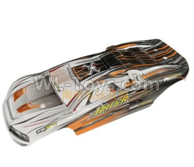 Hosim 9136 Body Shell cover Parts-Orange-SJ01,Hosim 9136 Parts