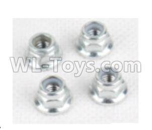 Hosim 9136 Anti loose nut Parts(4pcs)-WJ08,Hosim 9136 Parts