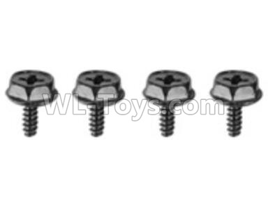 Hosim 9136 Anti loose screws Parts(4pcs)-WJ07,Hosim 9136 Parts