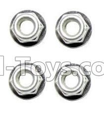 Foxx S911 Anti-loose Screw nut(4pcs) Parts-WJ02,Foxx S911 RC Car Parts,S911 foxx v2 1/12 Parts