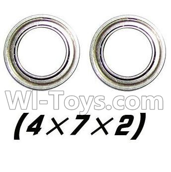 Foxx S911 Bearing-4x7x2mm-2pcs Parts-WJ08,Foxx S911 RC Car Parts,S911 foxx v2 1/12 Parts