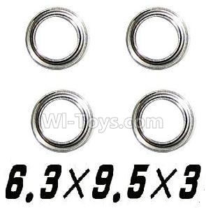 Foxx S911 Bearing-6.3x9.5x3mm-4pcs Parts-WJ09,Foxx S911 RC Car Parts,S911 foxx v2 1/12 Parts