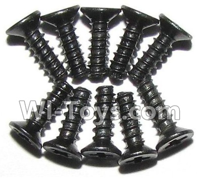 Foxx S911 Screws-Countersunk head screws(M2x8)-10PCS Parts-LS01,Foxx S911 RC Car Parts,S911 foxx v2 1/12 Parts