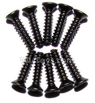 Foxx S911 Screws-Countersunk head screws(M2.3x10)-10PCS Parts-LS05,Foxx S911 RC Car Parts,S911 foxx v2 1/12 Parts