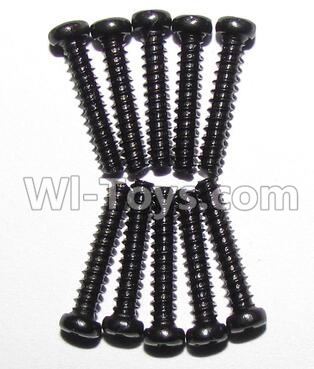 Foxx S911 Screws-Round head screws(M2.3x12)-10PCS Parts-LS07,Foxx S911 RC Car Parts,S911 foxx v2 1/12 Parts