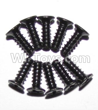 Foxx S911 Screws-Round head screws(M2.6x7)-10PCS Parts-LS09,Foxx S911 RC Car Parts,S911 foxx v2 1/12 Parts
