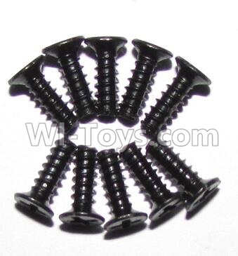 Foxx S911 Screws-Round head screws(M2.6x8)-10PCS Parts-LS10,Foxx S911 RC Car Parts,S911 foxx v2 1/12 Parts