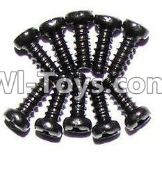 XinleHong Toys 9120 LS04 Countersunk head screws(M2.3x6)-10PCS,JYRC XinleHong Toys 9120 Racing Sprint RC Monster Truck Spare parts Accessories,9120 1:12 4WD Brush High Speed Buggy Parts