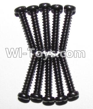 XinleHong Toys 9120 LS07 Round head screws(M2.3x12)-10PCS,JYRC XinleHong Toys 9120 Racing Sprint RC Monster Truck Spare parts Accessories,9120 1:12 4WD Brush High Speed Buggy Parts