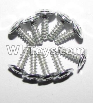 XinleHong Toys 9120 LS13 Round head screws with meson(M2.6x7x7)-10PCS,JYRC XinleHong Toys 9120 Racing Sprint RC Monster Truck Spare parts Accessories,9120 1:12 4WD Brush High Speed Buggy Parts