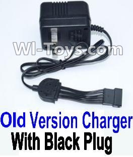 XinleHong Toys 9120 New version Charger-US Converter Socket,Black Plug,JYRC XinleHong Toys 9120 Racing Sprint RC Monster Truck Spare parts Accessories,9120 1:12 4WD Brush High Speed Buggy Parts
