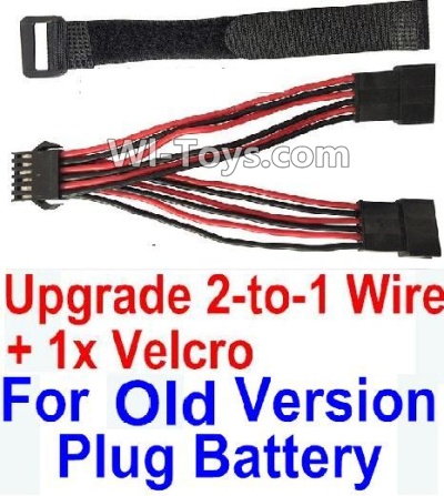 XinleHong Toys S913 9123 Old version Upgrade 2-to-1 wire and Velcro-Two battery can be used together,Run 2x Time than usual,JYRC XinleHong Toys S913 9123 RC Monster Truck Spare parts Accessories,S913 9123 1:12 4WD Brush High Speed Buggy