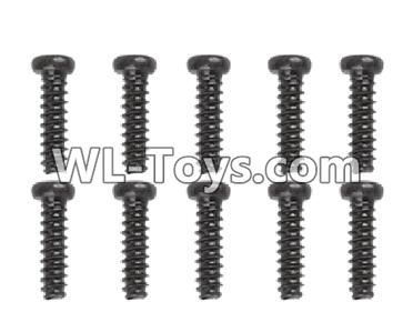 XinleHong Toys 9125 Screws-Pan head Cross recessed screws(10PCS)-2.6×13.5PBHO Parts-LS02,XinleHong 9125 Parts