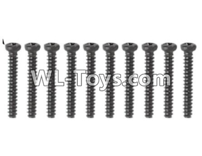 XinleHong Toys 9125 Screws-Pan head Cross recessed screws(10PCS)-2.6×20PBHO Parts-LS12,XinleHong 9125 Parts