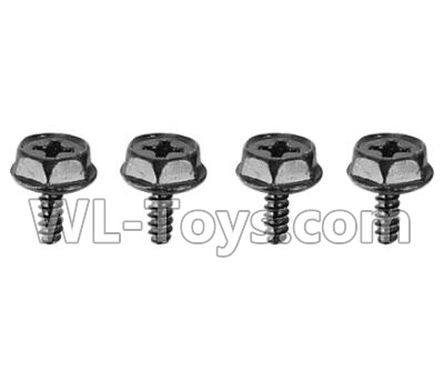 Hosim 9130 Anti loose Anti loose Screws(4pcs) Parts-WJ07,Hosim 9130 Parts