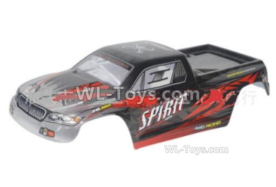 XinLeHong Toys Q901 Body Shell cover-Orange,XinLeHong Toys Q901 Parts