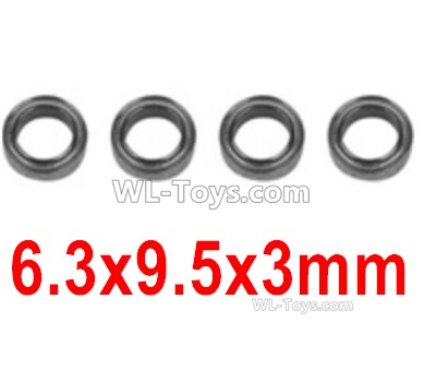 XinLeHong Toys Q902 Bearing(4pcs)-6.3X9.5X3mm-WJ09,XinLeHong Toys Q902 Parts