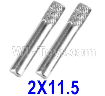 XinLeHong Toys 9145 Parts-Optical axis-2×11.5mm,Total 2pcs,45-WJ05,XinLeHong Toys 9145 RC Car Parts,XinLeHong Toys 1/20 Parts