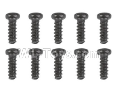 XinLeHong Toys 9145 Parts-LS01 Pan head Cross recessed screws(10PCS)-2.6×10PBHO,XinLeHong Toys 9145 RC Car Parts,XinLeHong Toys 1/20 Parts
