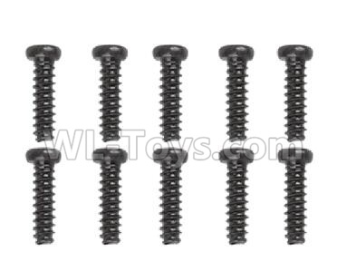 XinLeHong Toys 9145 Parts-LS02 Pan head Cross recessed screws(10PCS)-2.6×13.5PBHO,XinLeHong Toys 9145 RC Car Parts,XinLeHong Toys 1/20 Parts