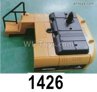Wltoys 16800 The Upper Main body Components. 1426 1/16 8ch Wl-Model Wltoys 16800 RC Excavator Parts Accessories