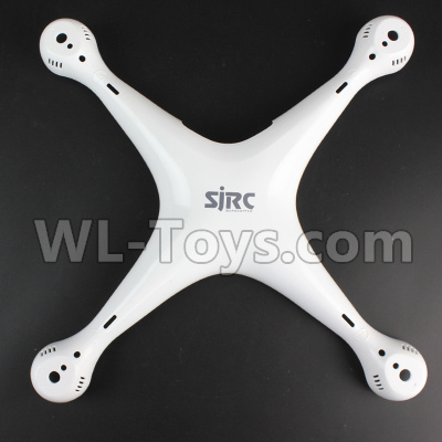 SJRC S70W Spare Parts-02 Upper shell cover-White,SJR/C S70W RC Racing Drone Parts,SJ S70W RC Quadcopter Spare parts,SJRC S70W RC Drone parts