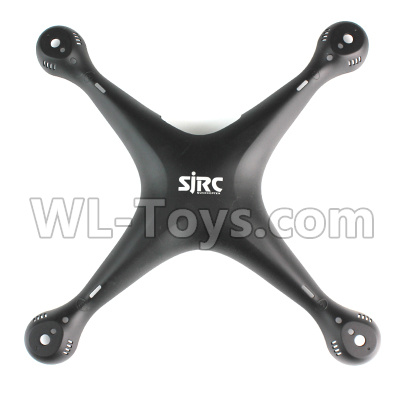 SJRC S70W Spare Parts-05 Upper shell cover-Black,SJR/C S70W RC Racing Drone Parts,SJ S70W RC Quadcopter Spare parts,SJRC S70W RC Drone parts