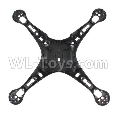 SJRC S70W Spare Parts-06 The bottom shell cover-Black,SJR/C S70W RC Racing Drone Parts,SJ S70W RC Quadcopter Spare parts,SJRC S70W RC Drone parts
