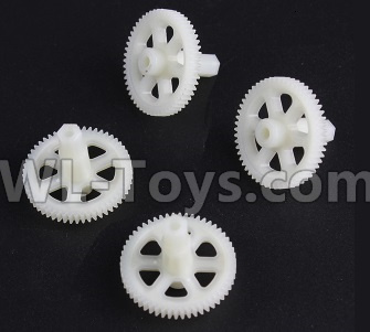 SJRC S70W Spare Parts-16-01 Main gear(4pcs),SJR/C S70W RC Racing Drone Parts,SJ S70W RC Quadcopter Spare parts,SJRC S70W RC Drone parts