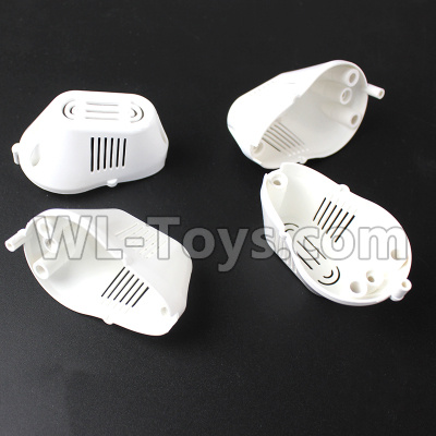 SJRC S70W Spare Parts-24 Motor cover(4pcs)-White color,SJR/C S70W RC Racing Drone Parts,SJ S70W RC Quadcopter Spare parts,SJRC S70W RC Drone parts