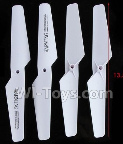 SYMA X5S X5SW X5SC Parts-04 Main blades(4pcs)-White For SYMA X5S X5SC X5SC Quadcopter UFO parts