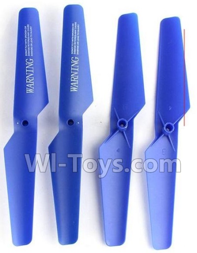 SYMA X5S X5SW X5SC Parts-05 Rotor blades,Propellers(4pcs)-Blue For SYMA X5S X5SC X5SC Quadcopter UFO parts