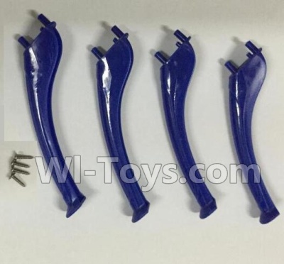 SYMA X5S X5SW X5SC Parts-57 Landidng skid,Tripod(4pcs)-Blue For SYMA X5S X5SC X5SC Quadcopter UFO parts