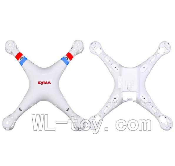 SYMA X8 X8C RC Quadcopter Parts-02 Upper and lower shell cover-White