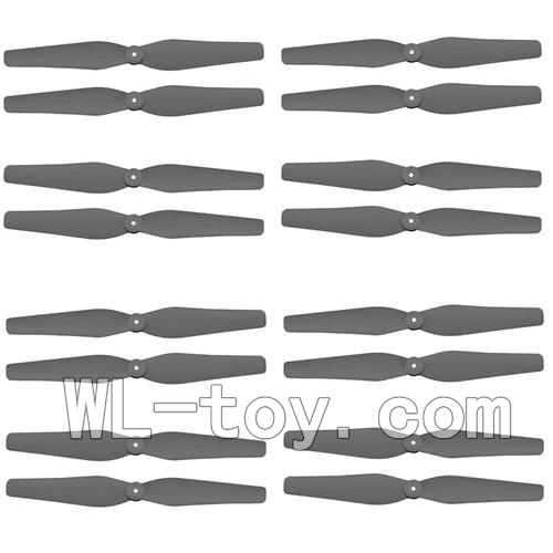 SYMA X8 X8C RC Quadcopter Parts-13 Main rotor blades(16pcs)-Black