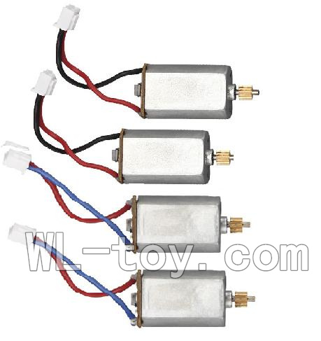 SYMA X8 X8C RC Quadcopter Parts-21 Main motor with Red and Black wire(2pcs) & Main motor with Red and blue wire(2pcs)