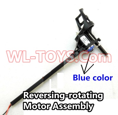 SongYang toys X1 Parts-16 Reversing-rotating Motor Assembly(The motor cover is Blue color) for SY X1 Quadcopter drone