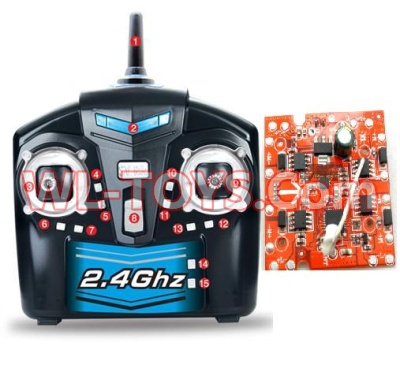 SongYang toys X1 Parts-21 Transmitter & Circuit board for SY X1 Quadcopter drone