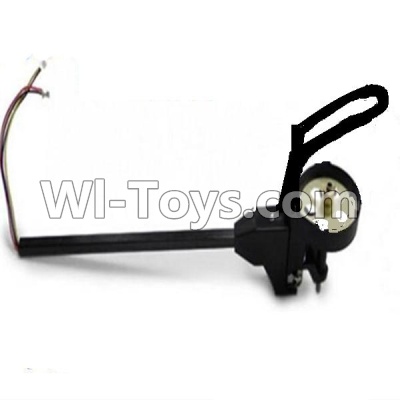 SongYang Toys X10 Parts-07 Whole Reversing-rotating Motor Assembly(Include the Motor seat,Motor,Square tube,Main gear) For the SY X10 UFO X-10 RC Quadcopter