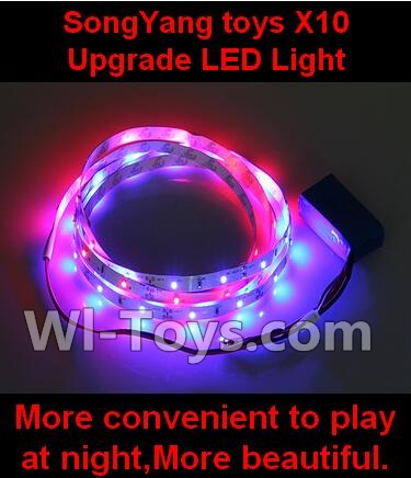 SongYang Toys X10 Parts-34 Upgrade LED light for X10 Quadcopter For the SY X10 UFO X-10 RC Quadcopter