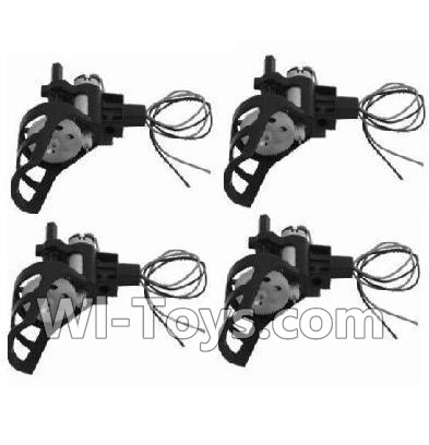 SongYang toys X11 Parts-06 Rotating Motor Assembly(2pcs) & Reversing-rotating Motor Assembly(2pcs) For the SY X11 UFO X-11 RC Quadcopter