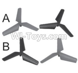 SongYang toys X13 Parts-05 Main rotor blades,Propellers(4pcs) For the SY X13 UFO X-13 RC Quadcopter
