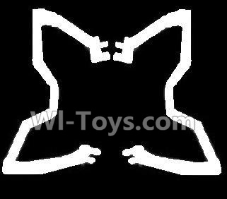 SongYang toy X17 Parts-19 Landing skid,Tripod(2pcs) For the SY X17 UFO X-17 RC Quadcopter