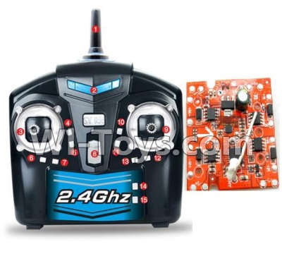 SongYang toy X17 Parts-28 Transmitter & Circuit board For the SY X17 UFO X-17 RC Quadcopter