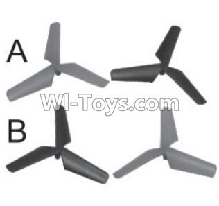 SongYang toys X19 Parts-05 Main rotor blades,Propellers(4pcs) For the SY X19 UFO X-19 RC Quadcopter