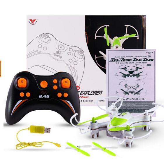 SongYang toys X23 RC Quadcopter,RC Mini Drone-Green